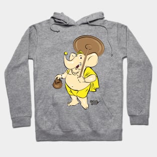 Hindu Elephant God - Ganesha Hoodie